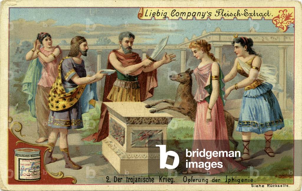 The Trojan Wars: Iphigenia 's sacrifice
