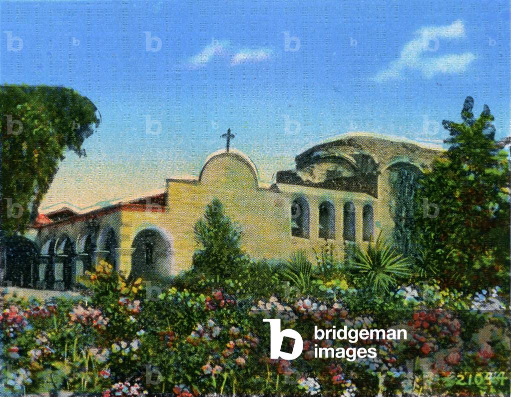 California: Mission San Juan Capistrano and Garden