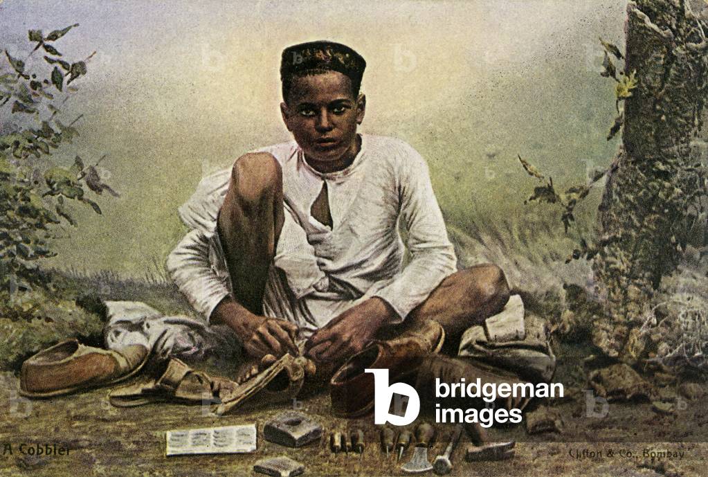 An Indian cobbler