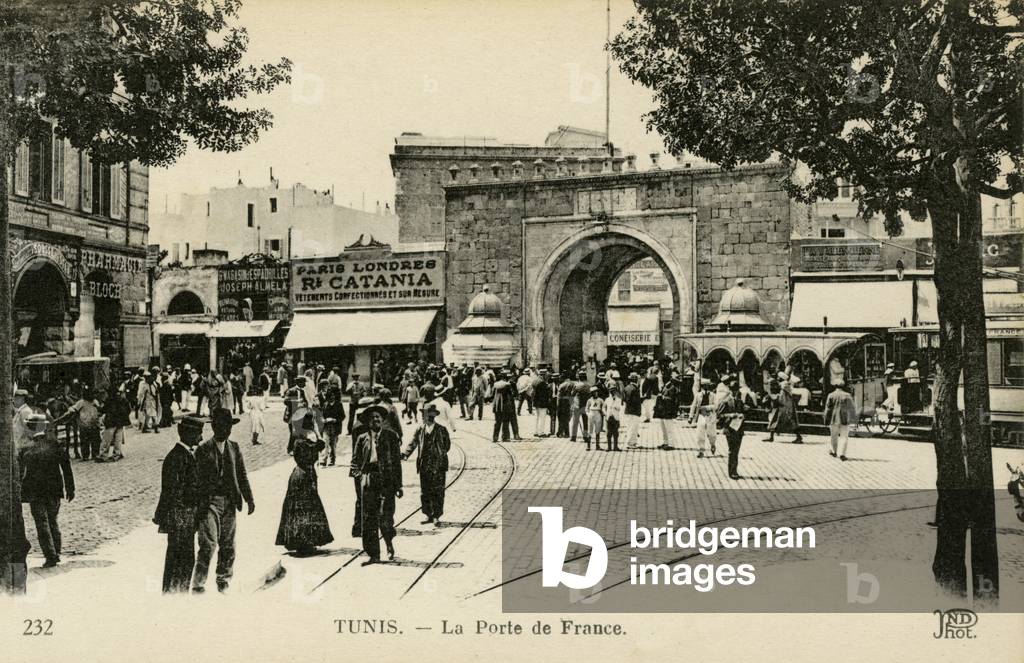 Tunis, late 19th/beg 20th century (postcard)