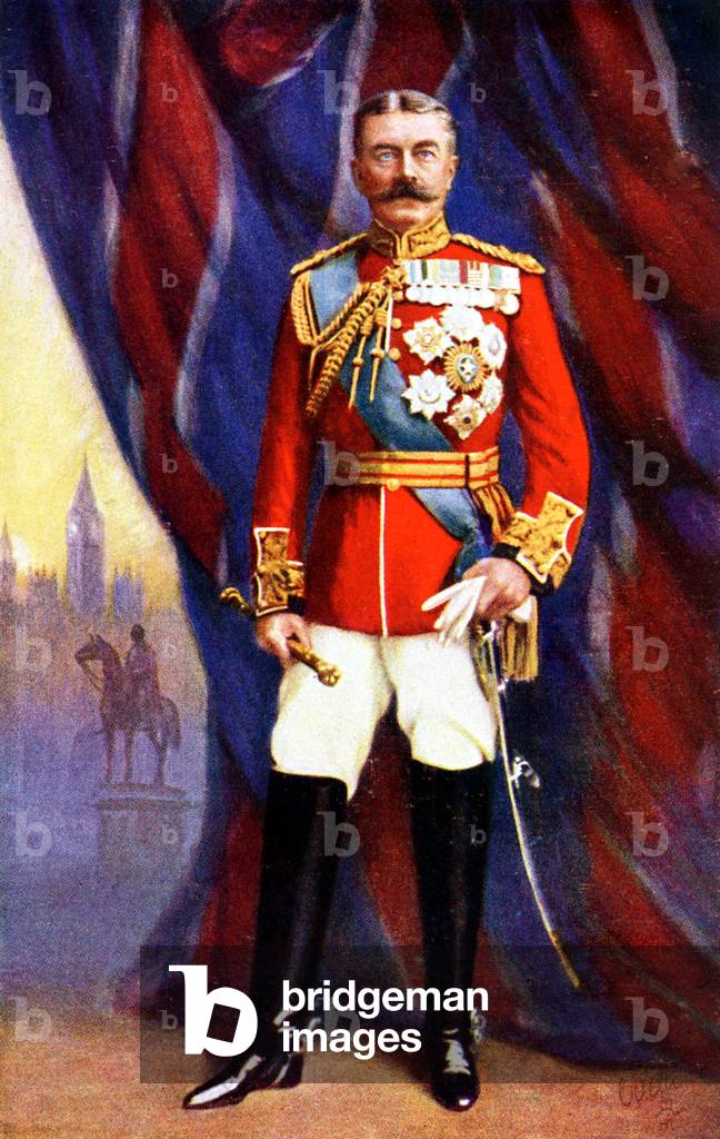 Portrait of Horatio Herbert Kitchener, 1914 (print)