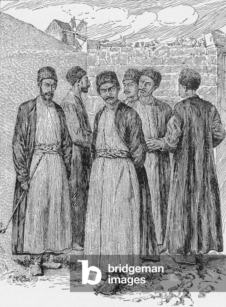 Group of Crimean Karaites in traditional dress.