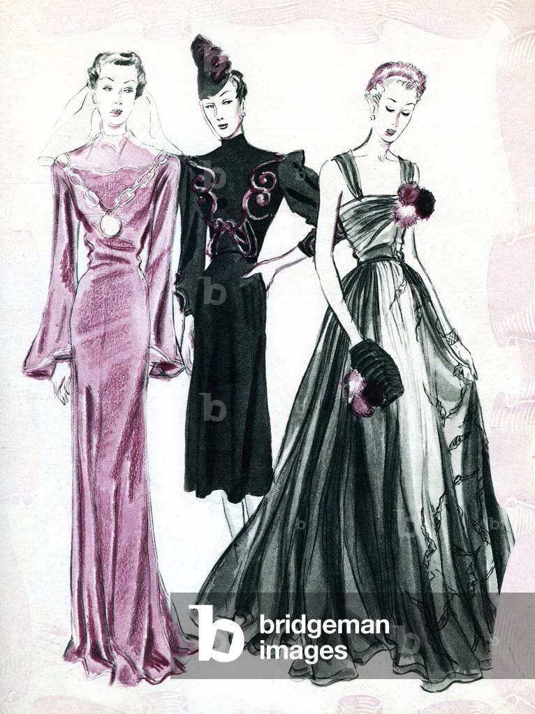French fashion : Worth 's autumn collection, 1938.