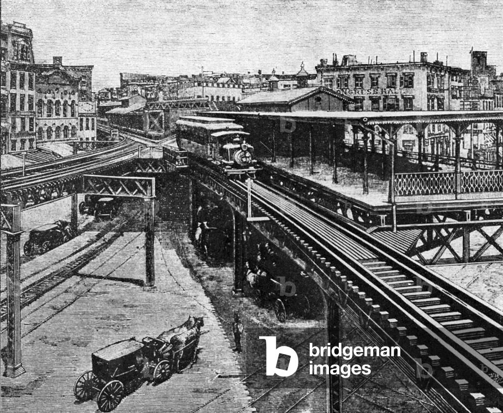 New York subway, 19th century