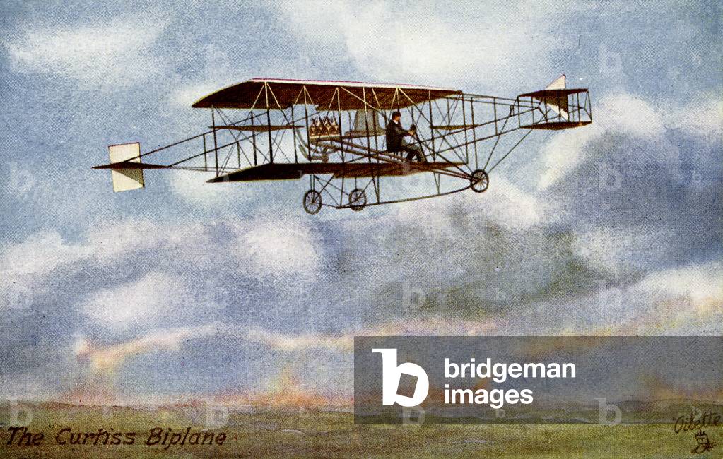 Curtis biplane