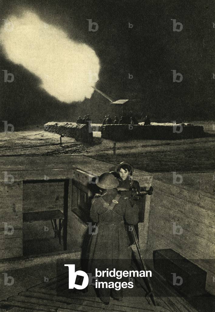 Anti-aircraft women of the A.T.S, World War II (photo)