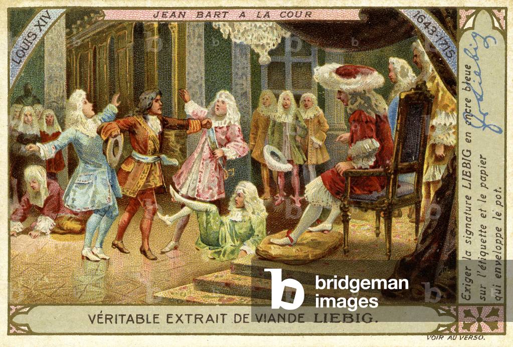 Reign of Louis XIV: Jean Bart at court