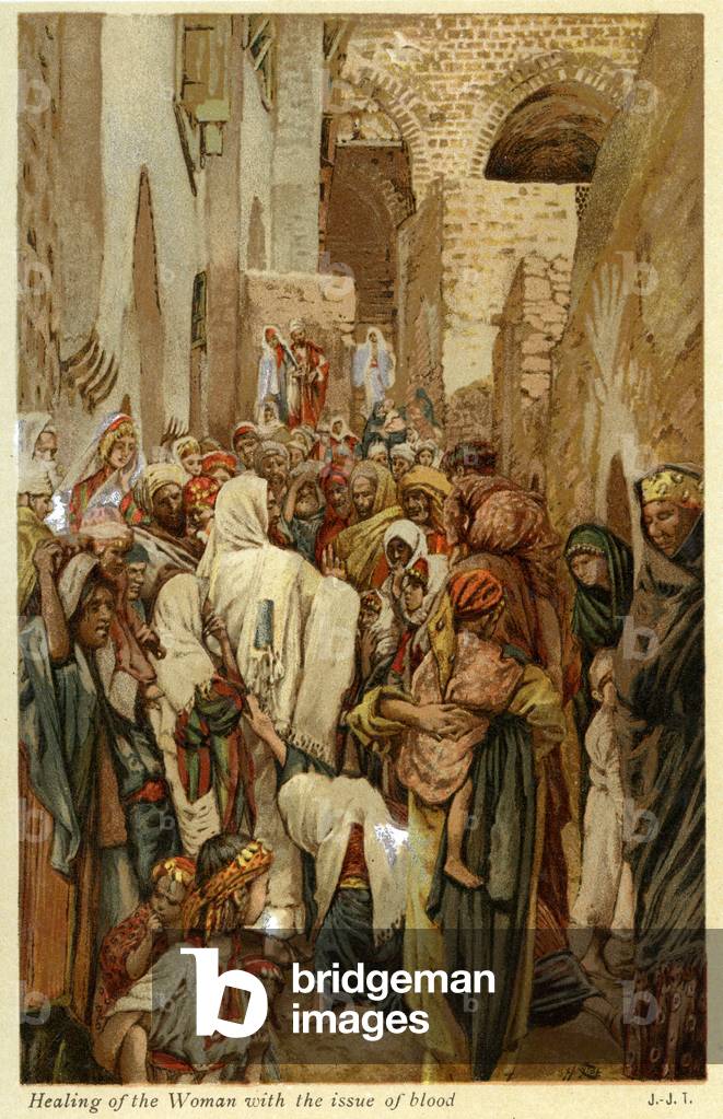 Healing of the woman with the issue of blood - Bible