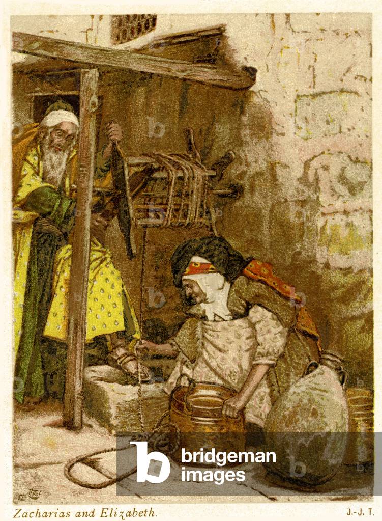 Zacharias and Elizabeth, Saint Luke -  Bible