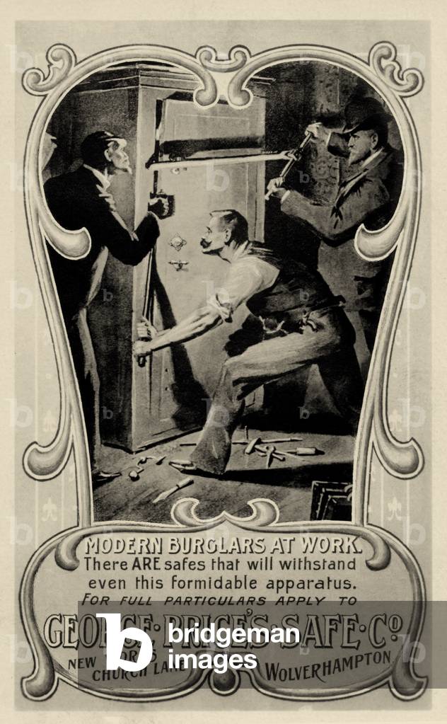George Price 's Safe Company - advert, c. 1907