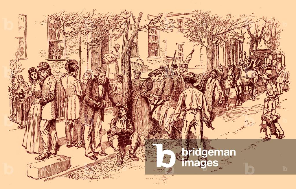 War wounded in Richmond, Virginia - American Civil War