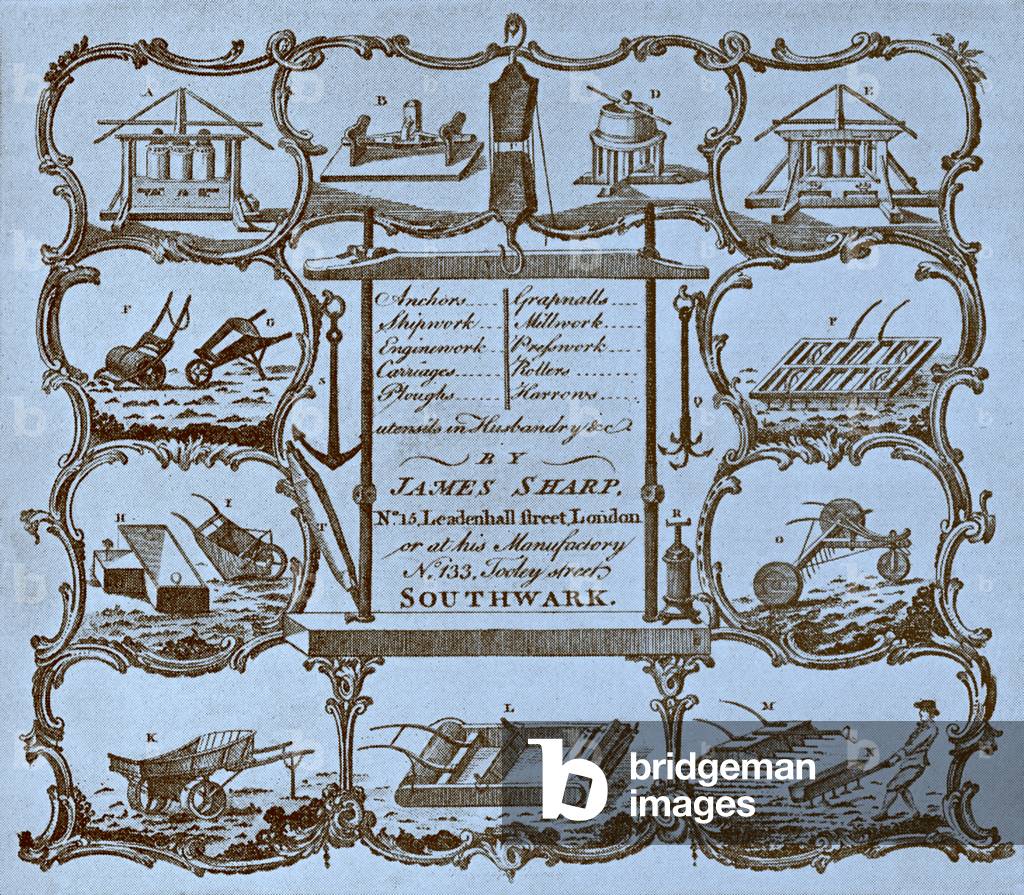 James Sharp, manufacturer of agricultural impliments