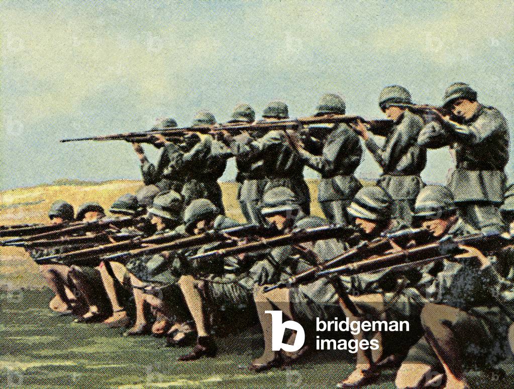 Polish women's unit training.