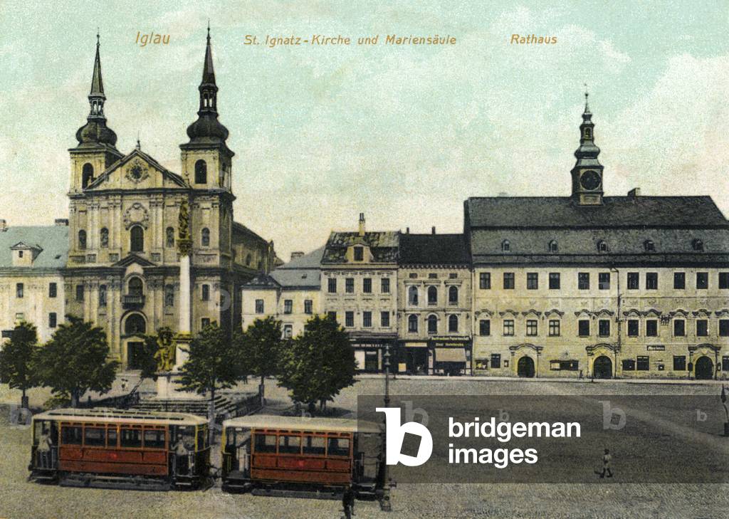 Iglau / Jihlava - Czech city early 20th century (postcard)