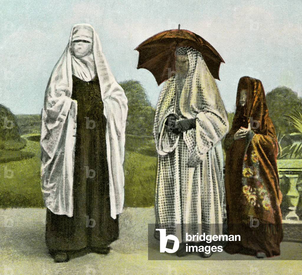 Turkish women and child in Sarajevo