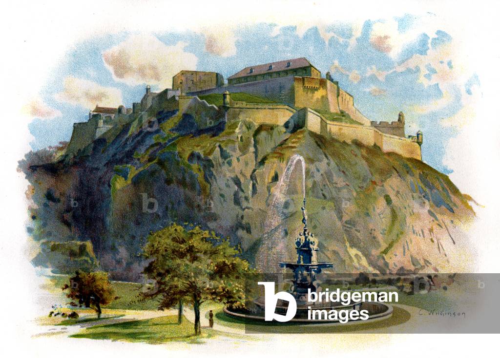 The Castle Rock, Edinburgh