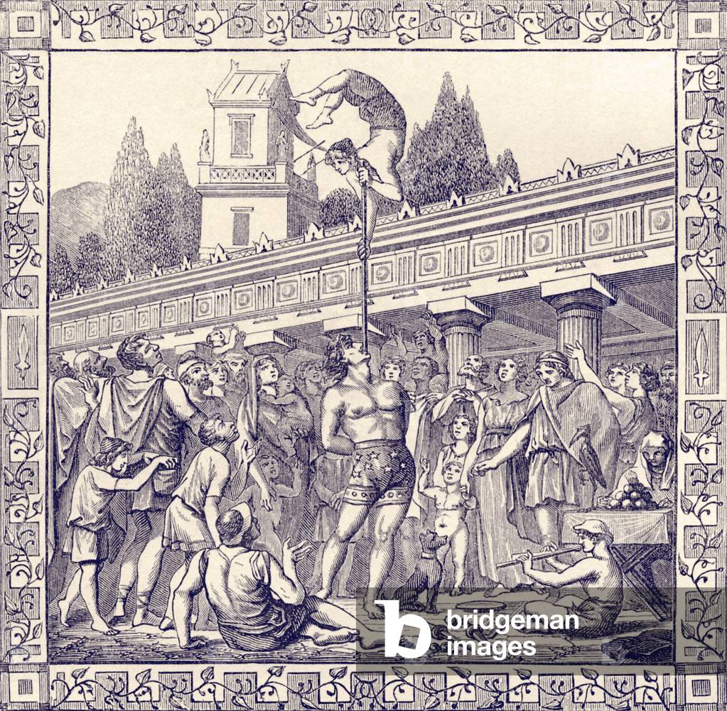 Acrobats in ancient Rome