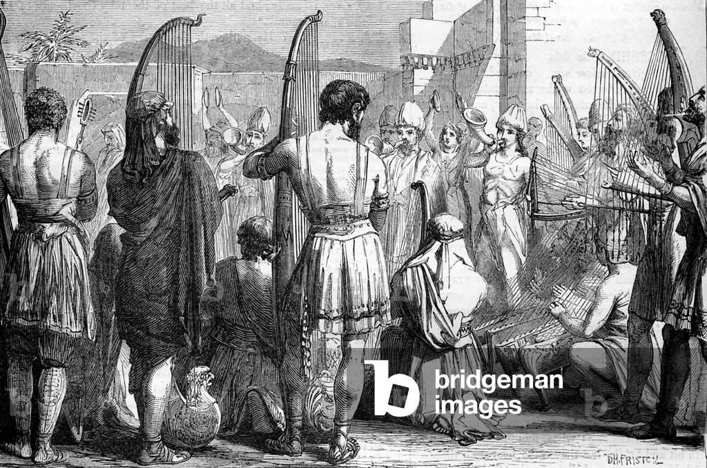 Praise ye the Lord on the harp - Bible