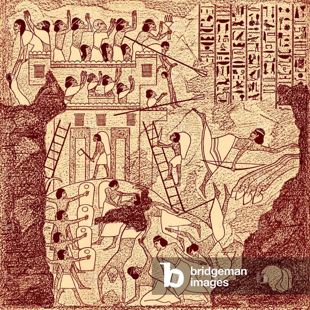 Ashkelon beseiged by Rameses II