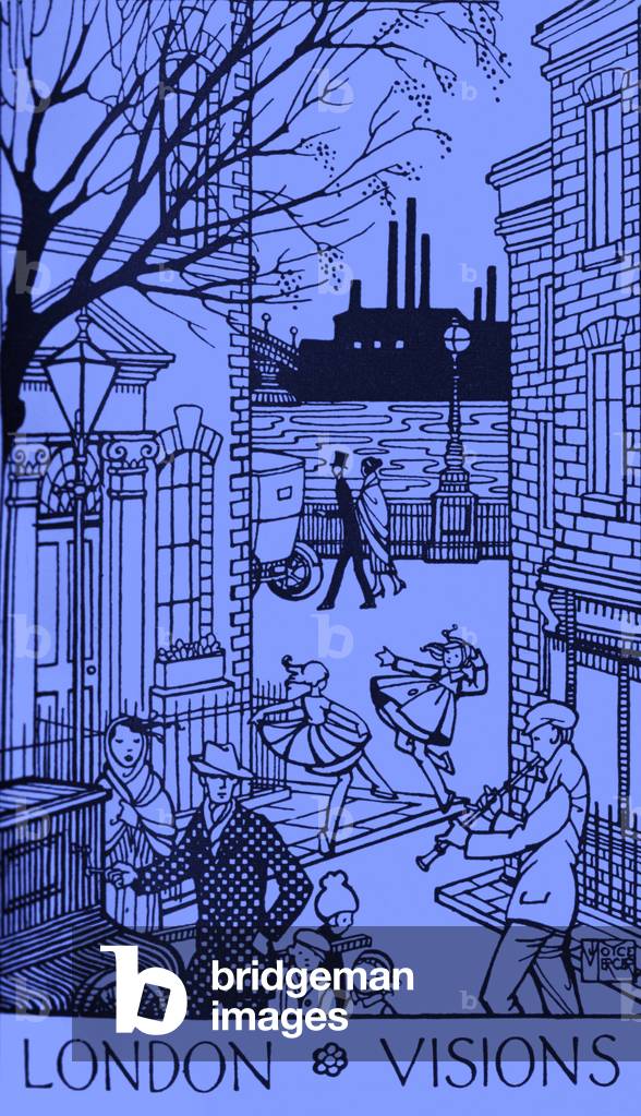 London Visions - Drawing of London from 1920s (print)