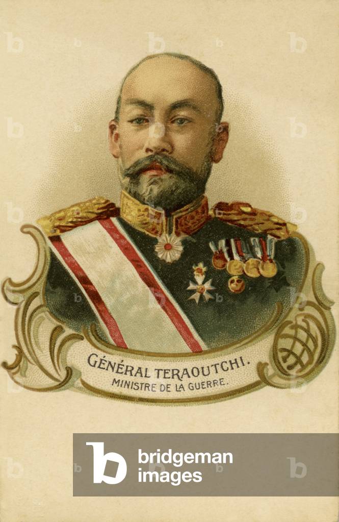 Japanese Field Marshal Terauchi Masatake