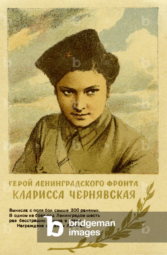 Klarissa Chernyavskaya of the Battle of Leningrad