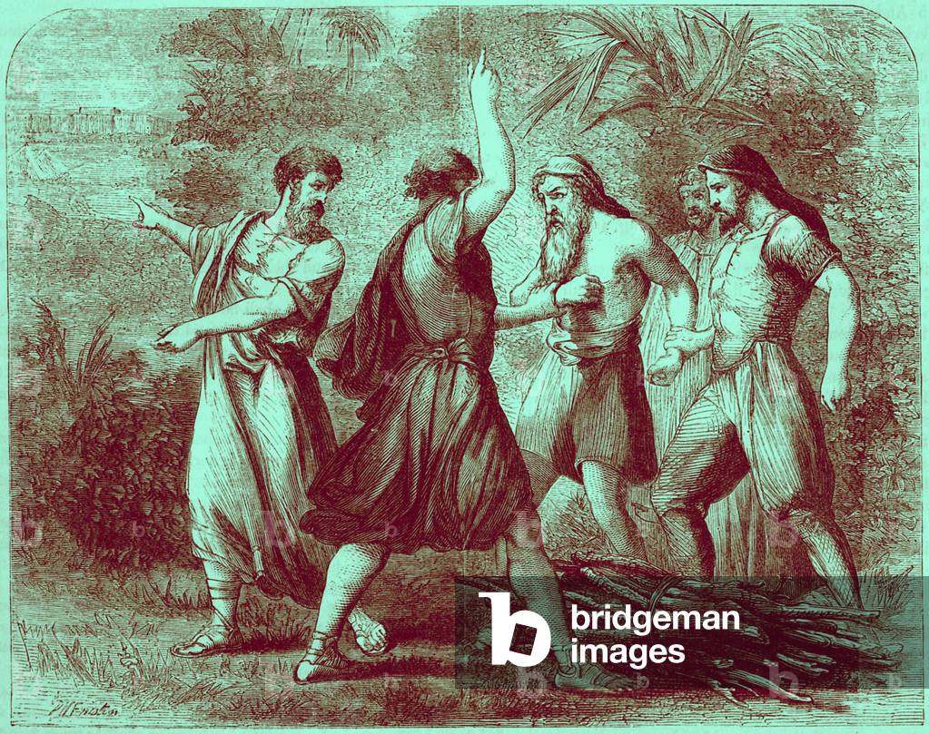 Arrest of the Sabbath breaker - Bible