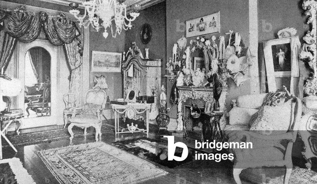 Luxurious interior from the 1890s