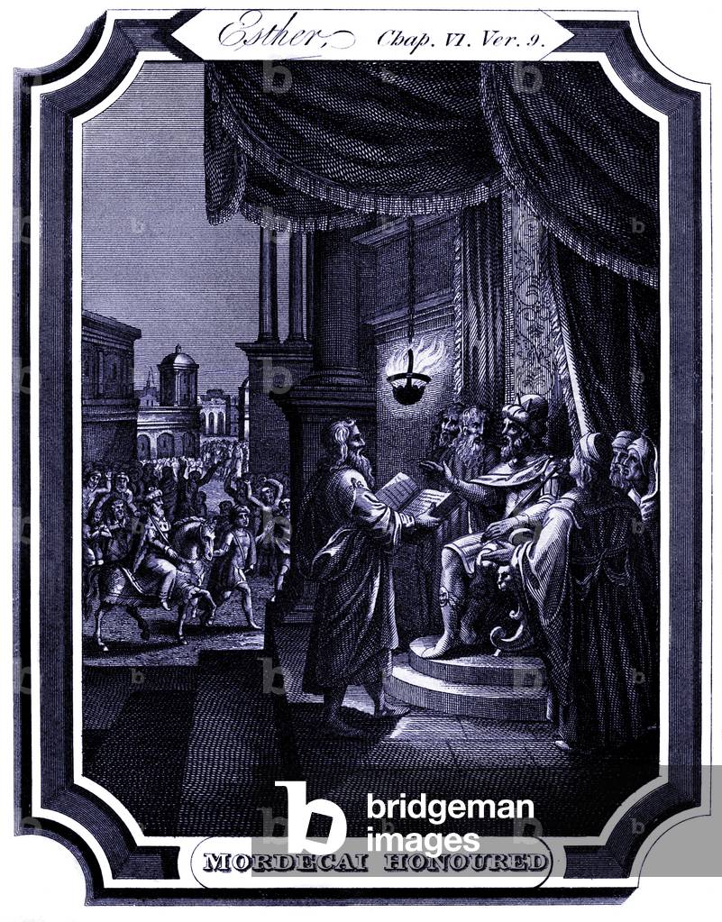 Mordecai is honoured - Bible