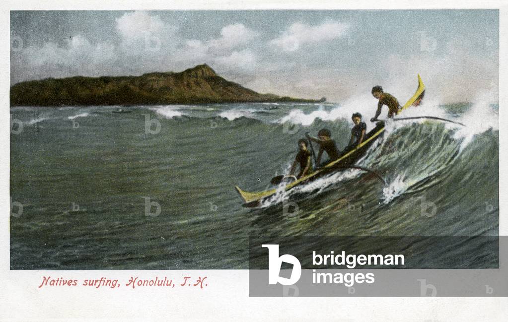 Hawaiian outrigger canoe