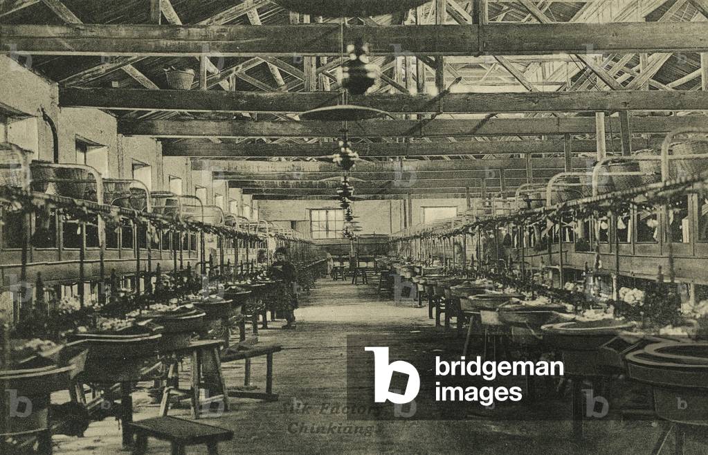 Silk factory