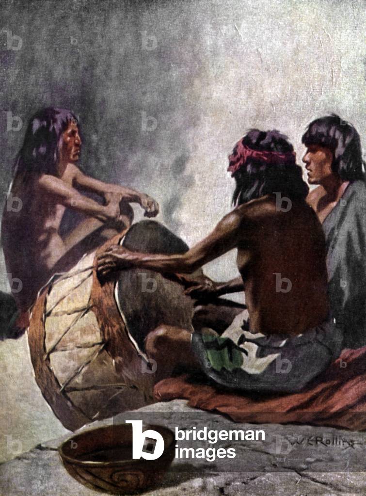 Native American men from