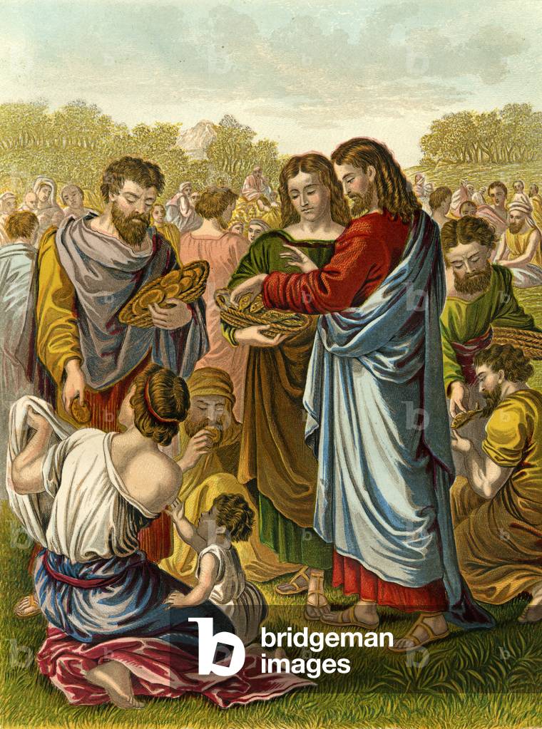 Jesus healing a man sick of the palsy - Bible