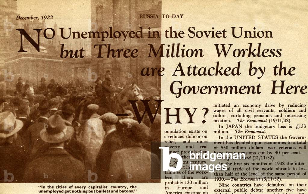 Pro-Soviet thirties propaganda