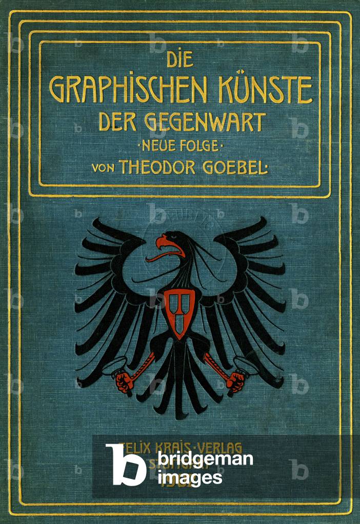 Cover to German printers' catalogue