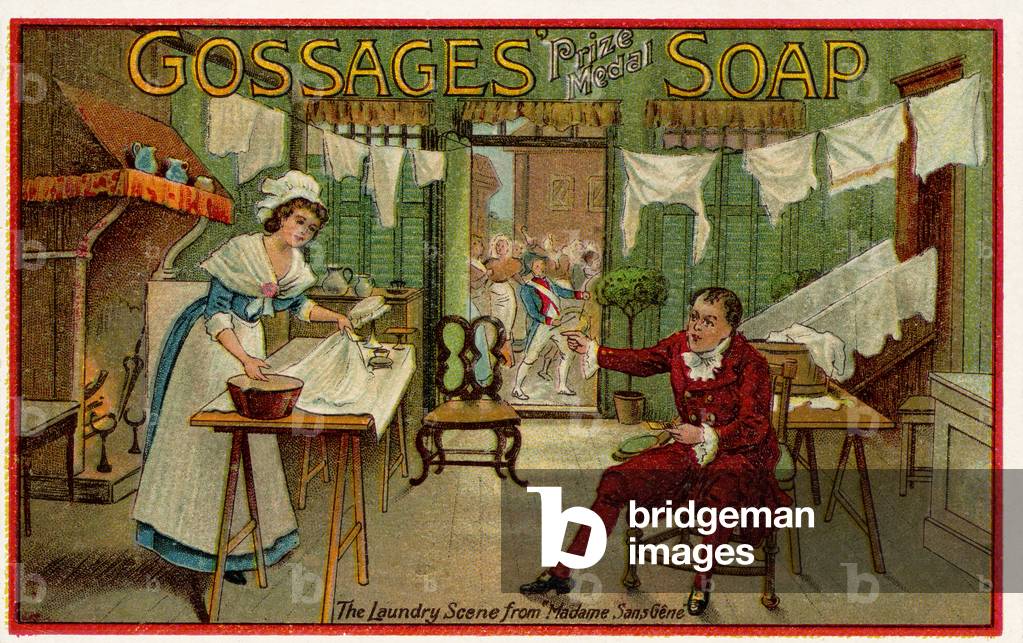 Gossages Soap - early 20th century advertisement