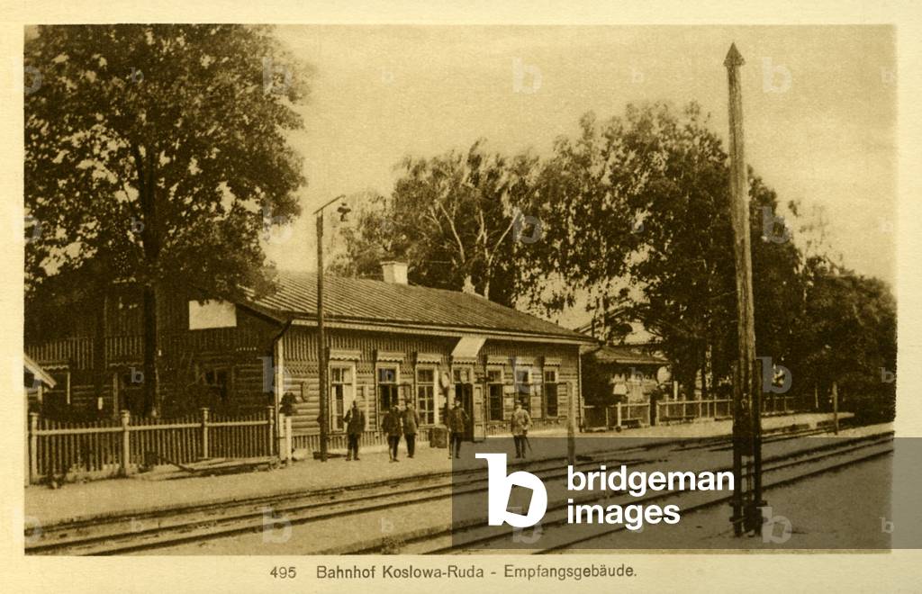 Eastern Front towns under WWI German occupation