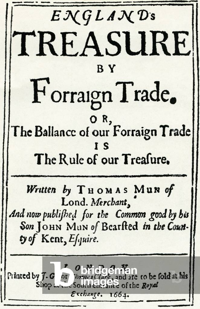 England's Treasure by Foreign Trade