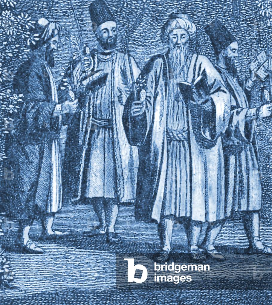 Jews of Constantinople, Feast of Tabernacles, 18th century