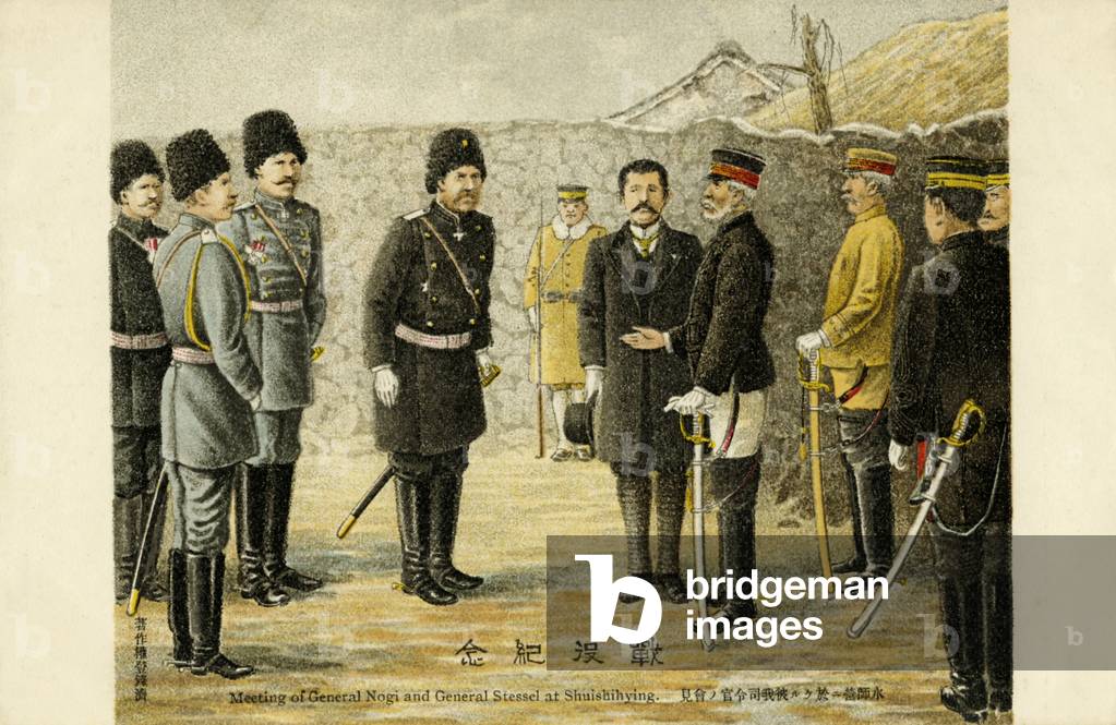 General Stessel surrendering to General Nogi