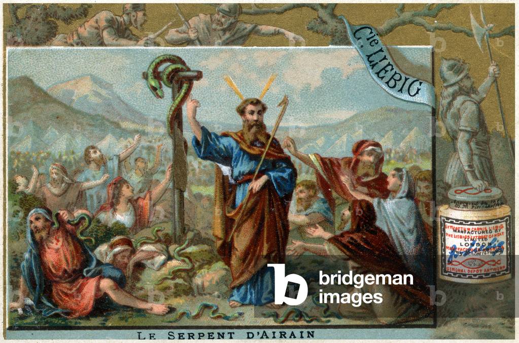 The brazen serpent  - Bible