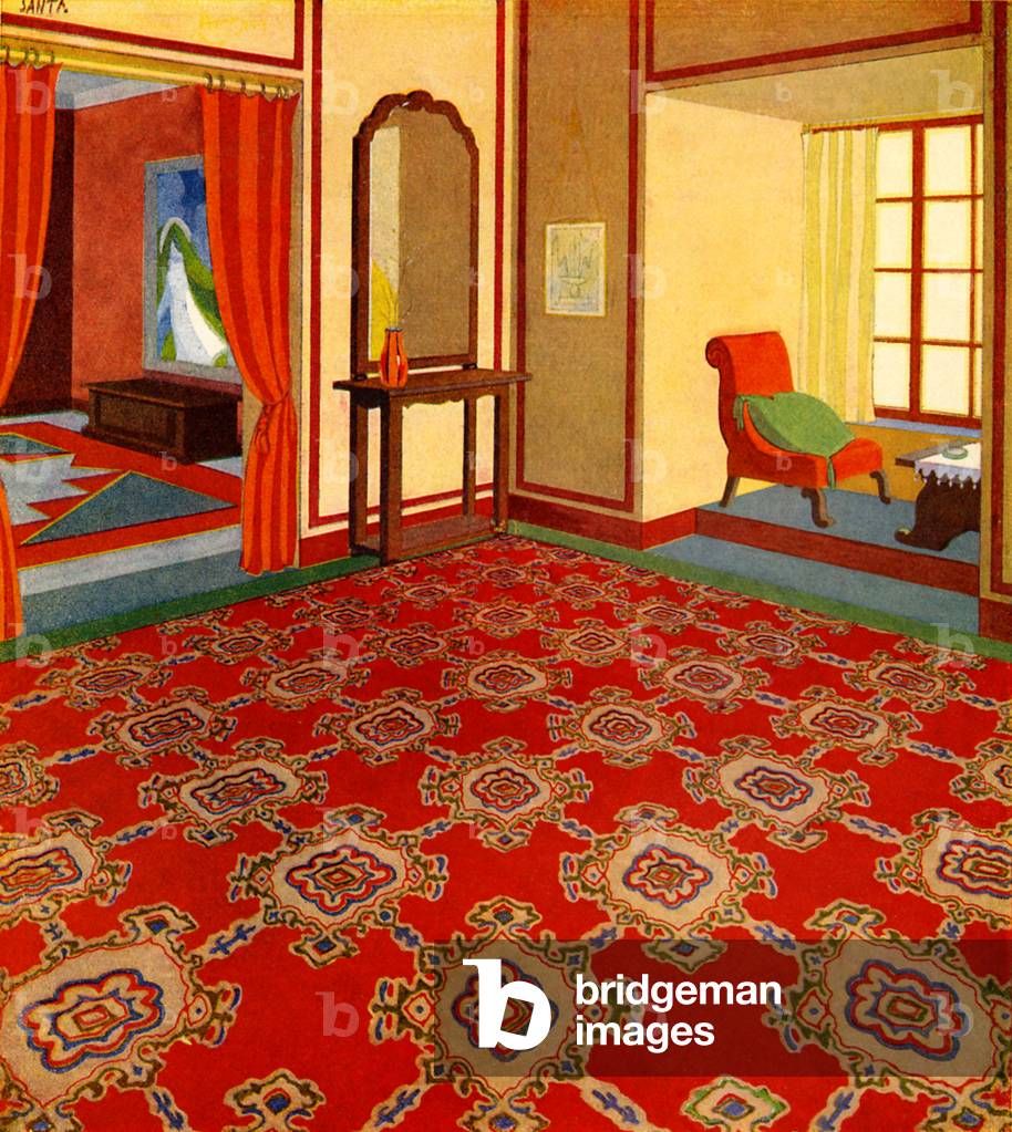 Advertisement for Linoleum