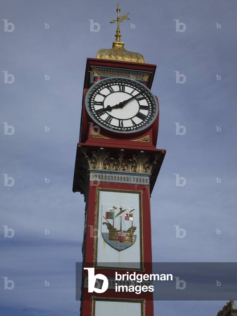 Jubiliee Clock Tower on the Esplanade at Weymouth, Dorset