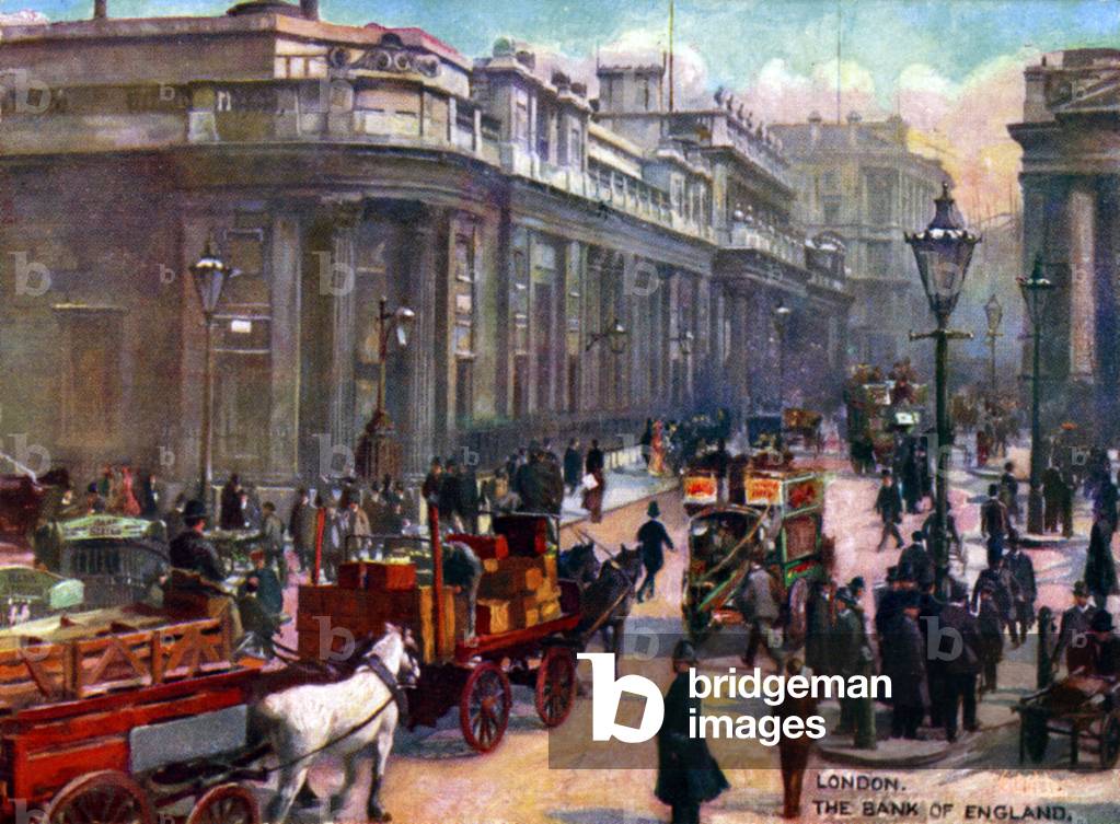 London -  Bank of England.  In early 1900s.
