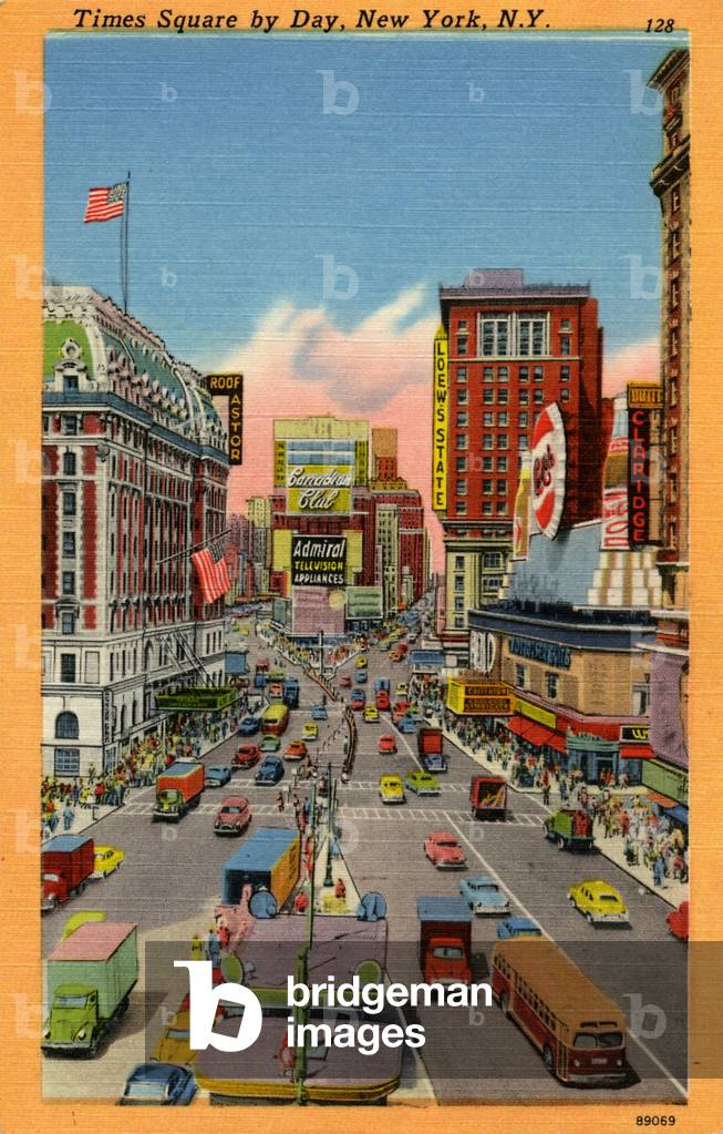 Times Square by day: New York City, New York, c.1900-20 (postcard)