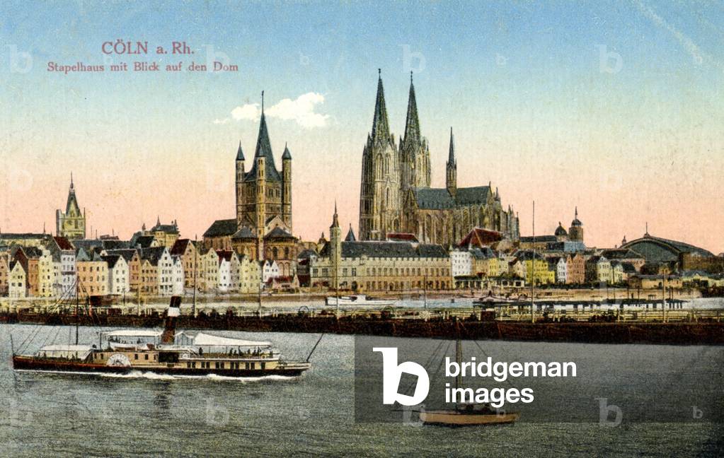 Cologne Germany early 20th century (postcard)