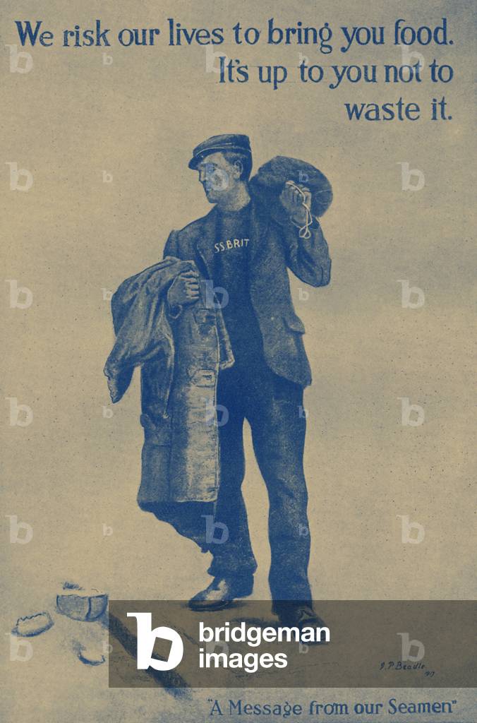 World War 1 Food Economy Poster