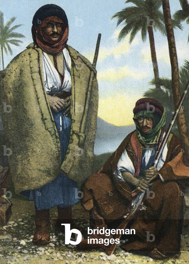 Bedouin shepherds, Palmyra