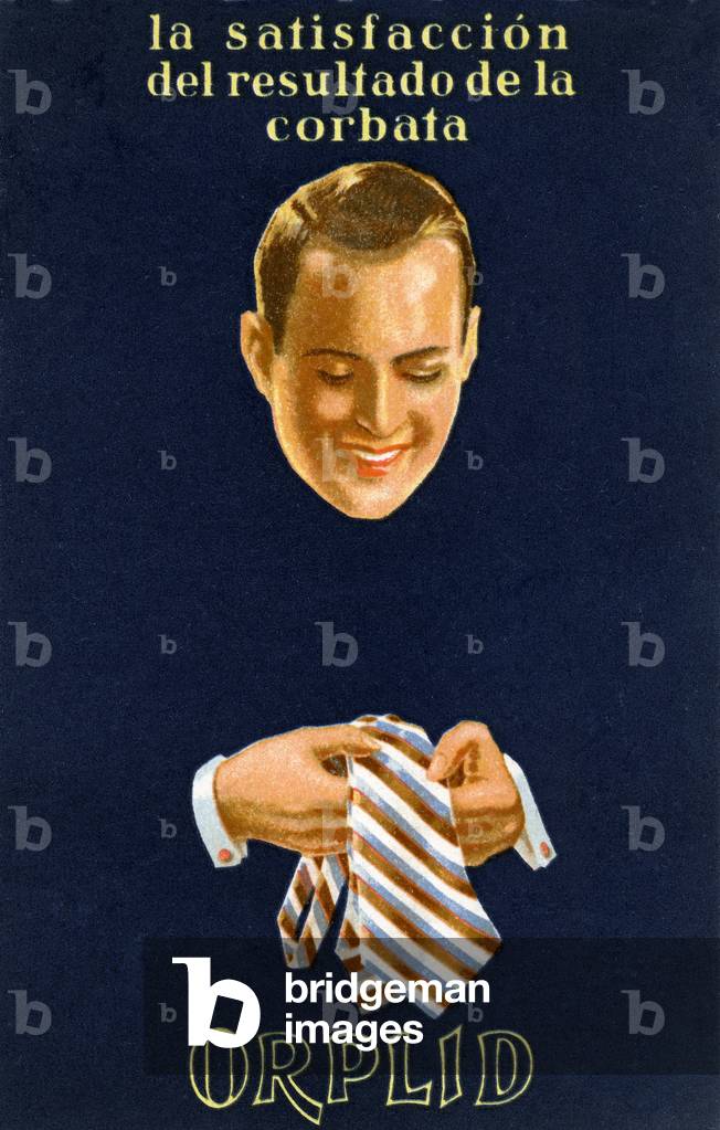 Orplid - Spanish advertisement for ties, 1910s (print)