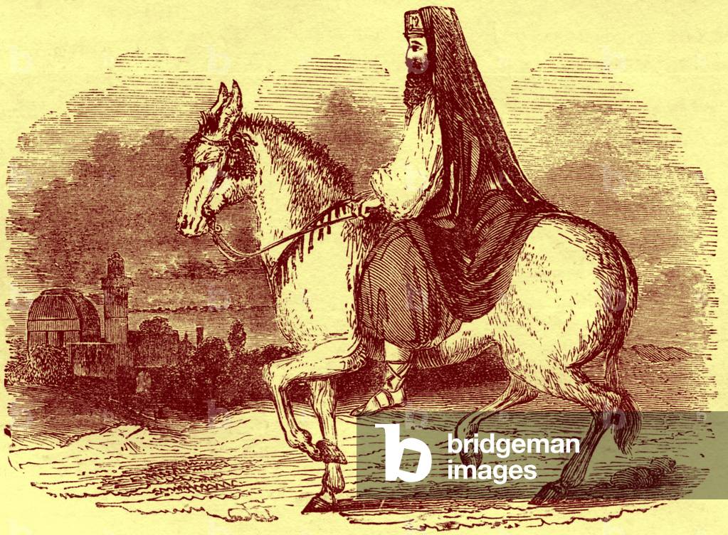 Israelite  judge riding an ass - Bible